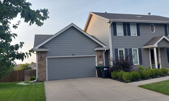 Elkhorn House | Fully Fenced Walkout Basement, Private Entrance.