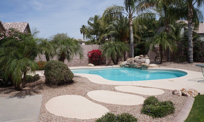 Ocotillo House | Fully Furnished Vacation Rental In Golf Community! Chandler Arizona * 3 Bedroom*
