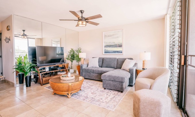 Kihei Condo | FULLY UPGRADED 2BED/2BATH BREATHTAKING VIEWS ACROSS FROM THE BEACH