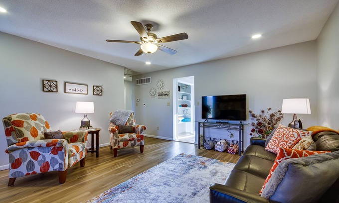Fulton House | Fulton Vacation Rental 13 Mi to Mizzou!