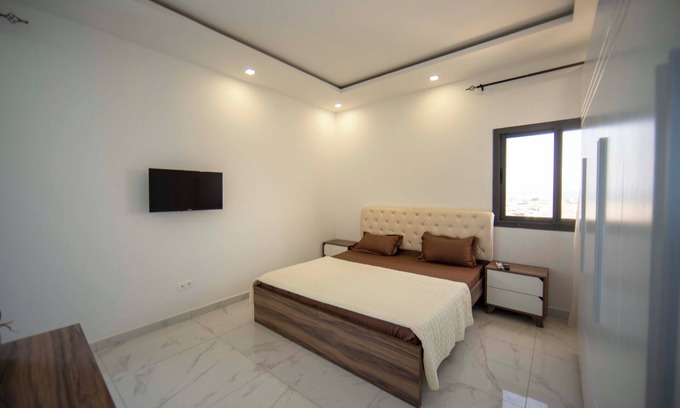 Dakar Apartment | Furnished apartment on 6th floor (sea view) Building with lift