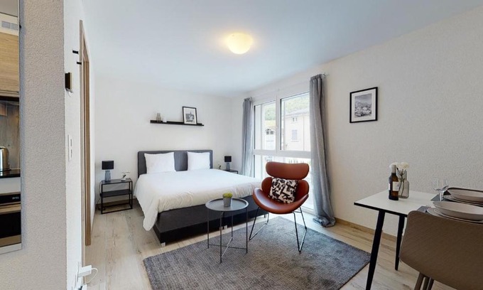Aigle Apartment | Furnished Studio #307 - Swiss Resort Aigle
