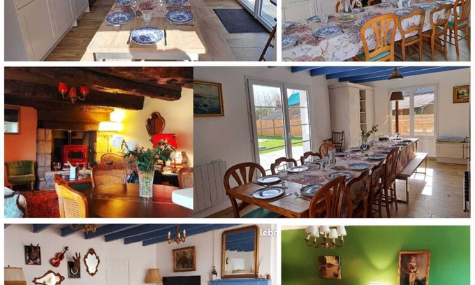 Mohon Cottage | Gîte* 13 beds, sleeps 20, Jacuzzi, Swimming pool, Billiards, Games tent, Park *.