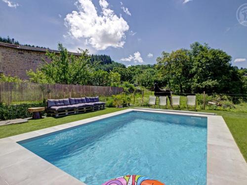 Belmont-de-la-Loire House | Gîte Avec Piscine, Chevaux Acceptés, Confort Moderne - FR-1-496-126