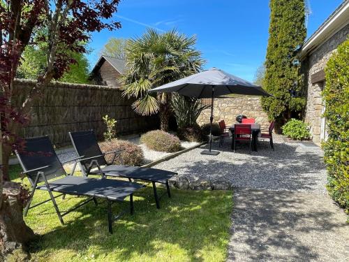 Saint-Molf House | Gîte Charmant avec Cheminée, Jardin Clos et Equipements Bébé à Proximité de la Côte - FR-1-306-842