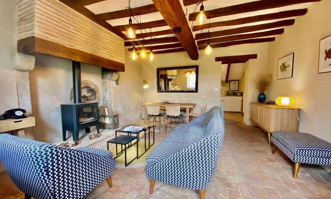 Courcelles-la-Foret House | Gîte charmant proche du Mans et de la Flèche, tout confort, jardin clos, garage, animaux bienvenus - FR-1-410-313