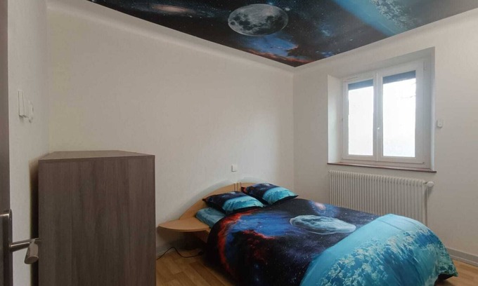 Selestat Apartment | Gîte GALAXIE Modulable 2 to 6 persons Centre Alsace
