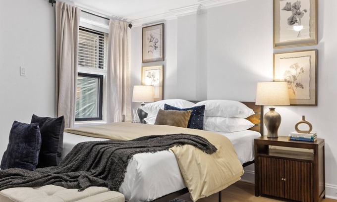 Harlem Apartment | Garden Apt in Harlem Brownstone
