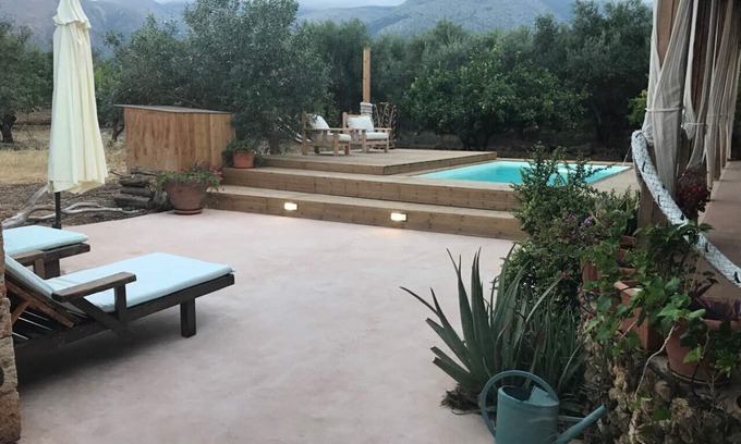 Malia Villa | garden house with private swimming pool