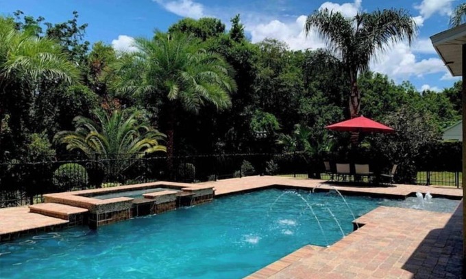 Lake Mary House | Gated community XL pool Home 2500sq/f