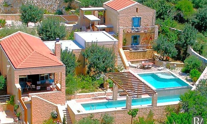 Gavalochori Villa | Gavalochori Villa Sleeps 8 Pool Air Con WiFi