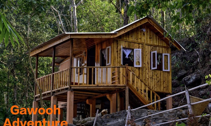 Laitmawsiang Cottage | Gawooh Adventure Homestay. Dawki River also known as the cleanest river in Asia.