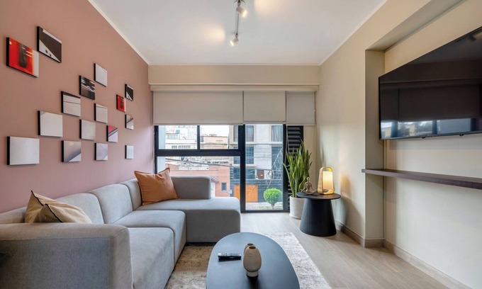 Barranco Apartment | geko | Flamingo 2BR in Barranco near the Malecon