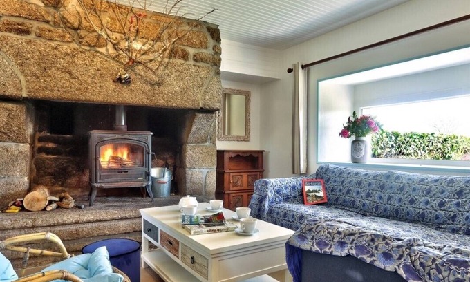 Tregunc Cottage | Gîte 4 people - 2 swimming pools (1 with telescopic dome) - The beach on foot