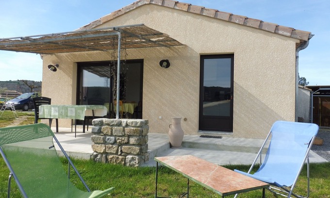 Saint-Sernin House | GITE AMOUR D'ARDECHE, 2/4P, Villa between VOGUE and AUBENAS