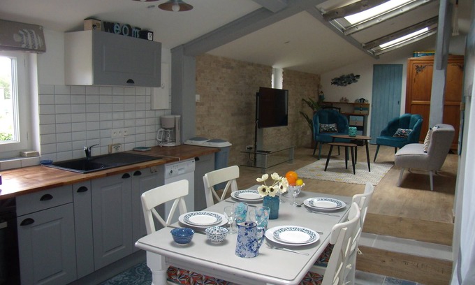 Saint-Avit-Saint-Nazaire House | gite de charme dans longère viticole