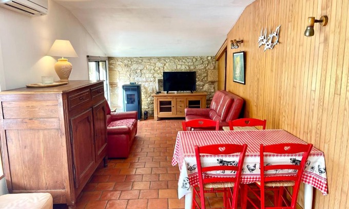 Gardonne House | Gite de charme en pierres apparentes : Les Granges