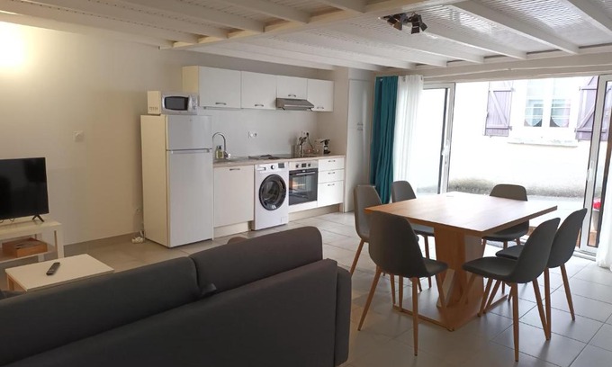 Blanche-Lande Apartment | gite de Vauvressix proche plage de la Loire