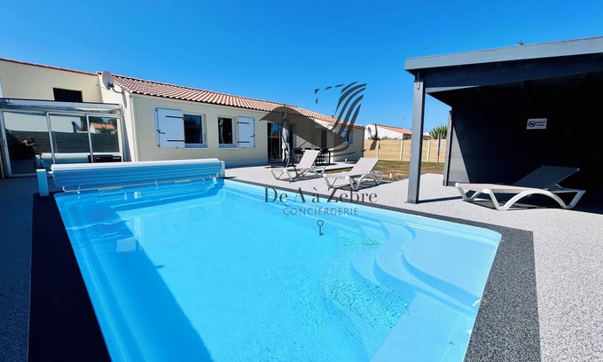 Bourcefranc-le-Chapus House | Gîte des Claires - With private in-ground pool, at the gateway to Ile d'Oléron