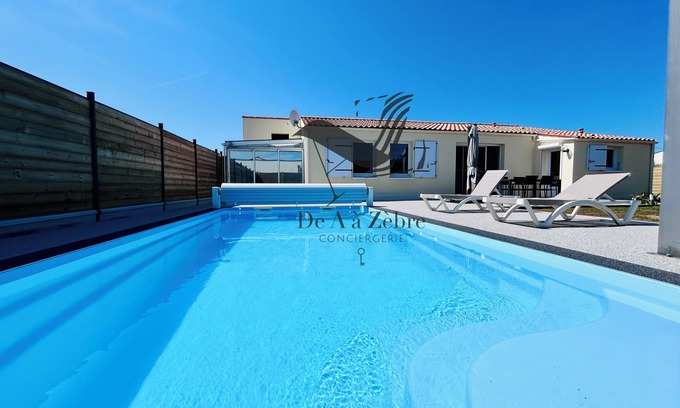 Bourcefranc-le-Chapus House | Gîte des Claires - With private in-ground pool, at the gateway to Ile d'Oléron
