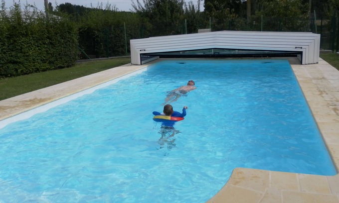 Assay Cottage | Gite fleuri Les Géraniums 3 * with swimming pool in the heart of the Loire castles