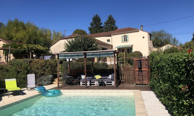 Soturac Apartment | Gite La Terrasse - Private pool