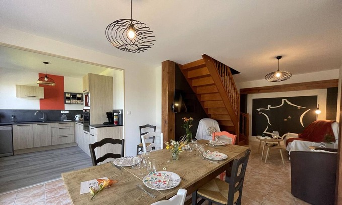 Saligny-sur-Roudon Cottage | Gite Saligny-sur-Roudon, 2 bedrooms, 5 persons