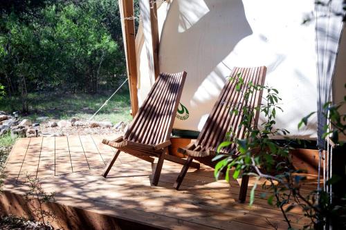 Spicewood Other | Glamping in Texas at this Cozy Bell Tent for Two