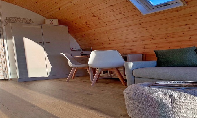 Low Catton Ski Chalet | Glamping Pod in Yorkshire Wolds near York