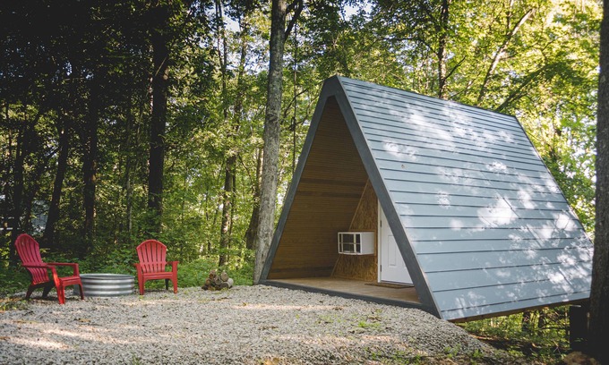 Kipling RV Rental | Glamplyfe Nature Experience: A-Frames in the Hills F3