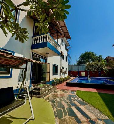 Vagator House | GOAROUND- 1BHK Home with Pool at Vagator by Goaround Homes
