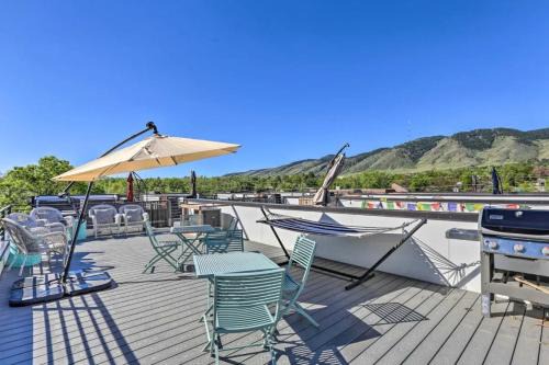 Golden House | Golden Rooftop w Mountain Views - Walk to DT Golden School of Mines Close to Red Rocks