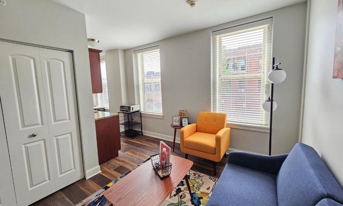 Champaign Apartment | Gorgeous and Spacious Studio at the Historic Inman - 200