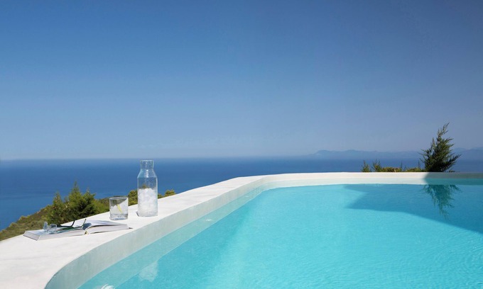 Tsoukaladhes Villa | Gorgeous Eco Friendly Villas with Private Pool, Yoga Deck, Vegetable Gardens