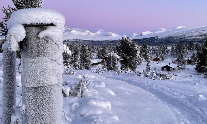 Nord-Fron House | Gorgeous home in Kvam with sauna