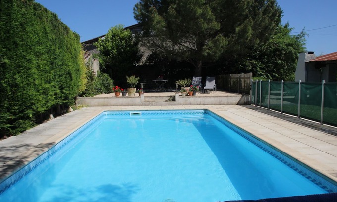 Migron House | Gorgeous house with pool, beautiful grounds, in a village with bar and baker