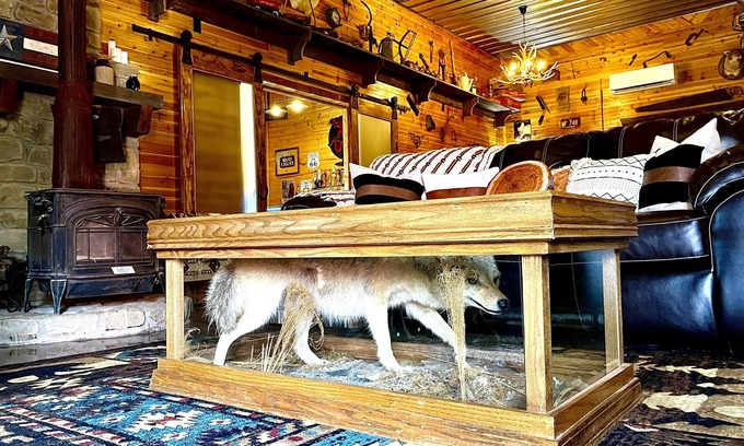 Martinsville Cabin | Gorgeous Luxury Cabin with Private Horse Stalls & Over 20 miles of trails