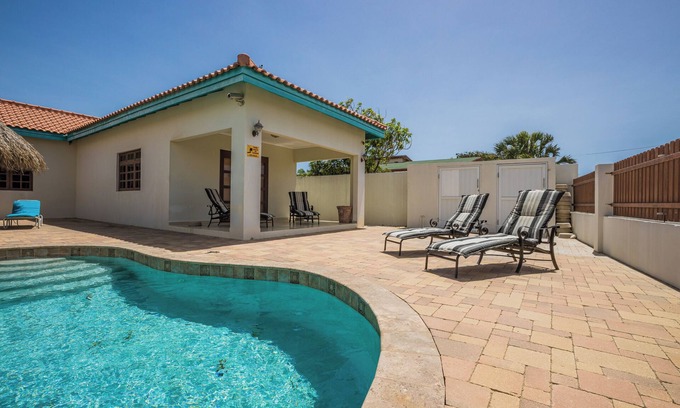 Palm Beach House | Grand home with a private pool, close to beach