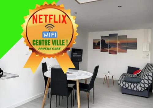 Saint-Quentin Apartment | Grand T2 Jardin Wifi Parking Proche Gare