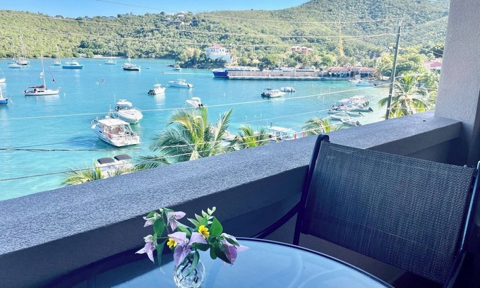 Great Cruz Bay Condo | Grande Bay Resort Waterfront One Bedroom Suite Egret's Rest