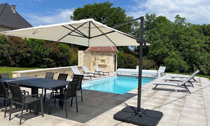 Thegra House | Grange en Pierre Fraichement Rénovée Très Proche Rocamadour, Gouffre de Padirac