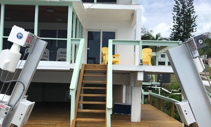 Great Harbour Cay Condo | Great Harbor Cay, Bahamas, Beautiful Marina Townhouse, with boat slip, sleeps 6