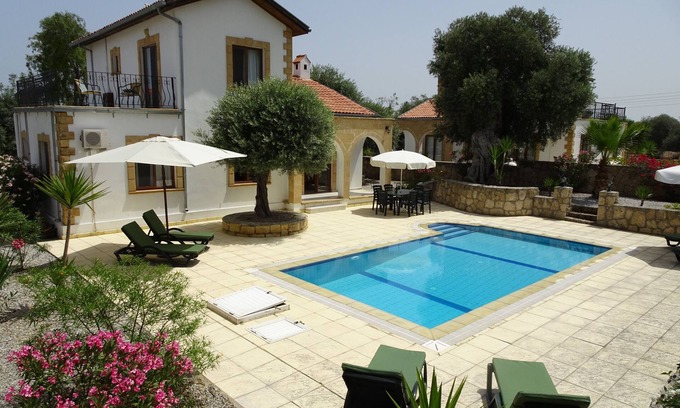 Ozankoy Villa | Great villa with private pool, garden, air con, WiFi, views & close to beaches.