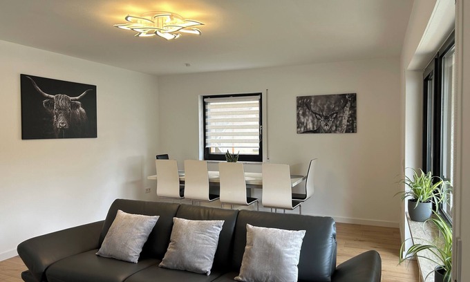 Biewer Apartment | Green View Apartment in fantastic Trier - 2 bed rooms with 3 beds. + WiFi