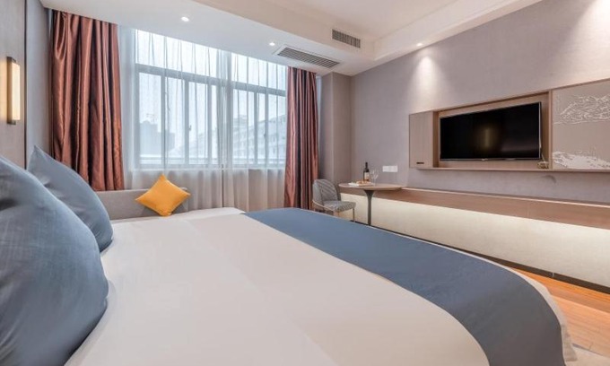 Yuzhou District Hotel | GreenTree Inn Yulin Hongjin Markey Yide