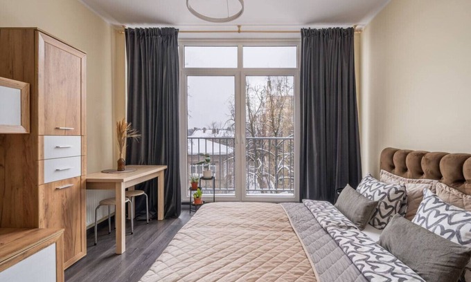 Grizinkalns Condo | Grizinkalns studio apartment with free parking