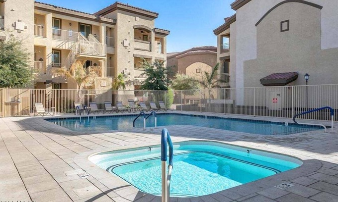 Parkwood Ranch Condo | Ground Floor 2 BDR with Garage! Heated Comm Pool!
