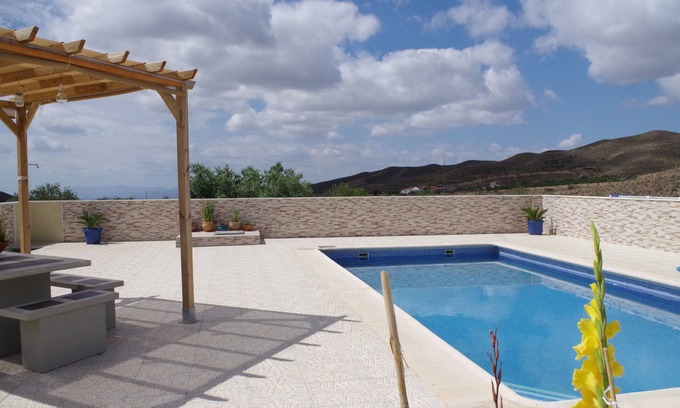 Huercal-Overa Apartment | Ground floor apartment with Private pool.n