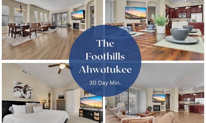 Foothills Club West Condo | Ground Floor Poolside Condo! Trails, Bikes Ahwatukee. 30 Nights Min.