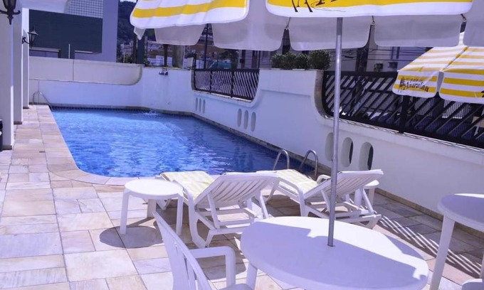 Jardim Praiano Apartment | GUARUJÁ PISCINA Amaralina com WI-FI - Praia da ENSEADA